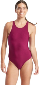 Дамски бански Finis Bladeback Solid Cabernet