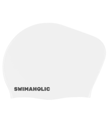 Детска шапка за плуване за дълга коса Swimaholic Long Hair Cap Junior