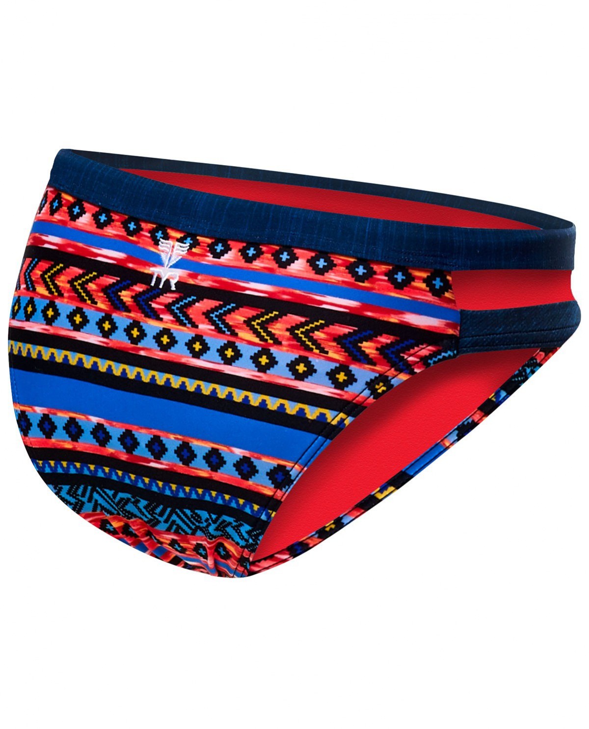 Долна част на бански костюм Tyr Santa Fe Cove Mini Bikini Bottom Black/Multi