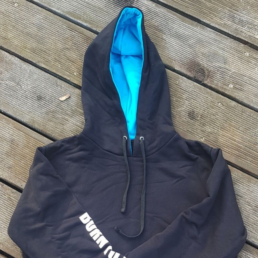 Суитшърт с качулка BornToSwim Sweatshirt Hoodie Black