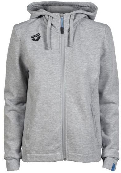Arena Women Team Hooded Jacket Panel Medium Grey/Heather