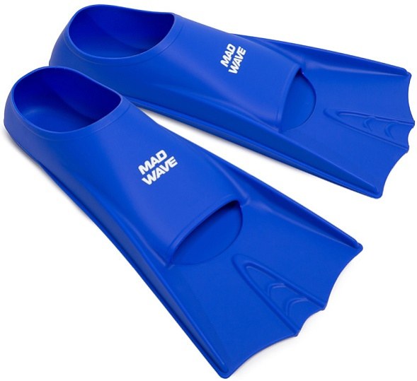 Mad Wave Flippers Training Fins Blue