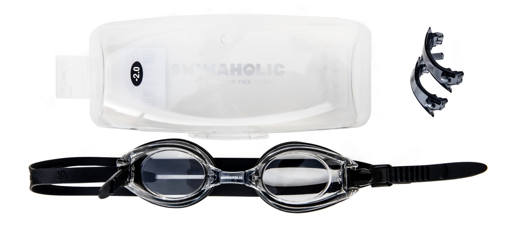 Очила за плуване с рецепта Swimaholic Optical Swimming Goggles