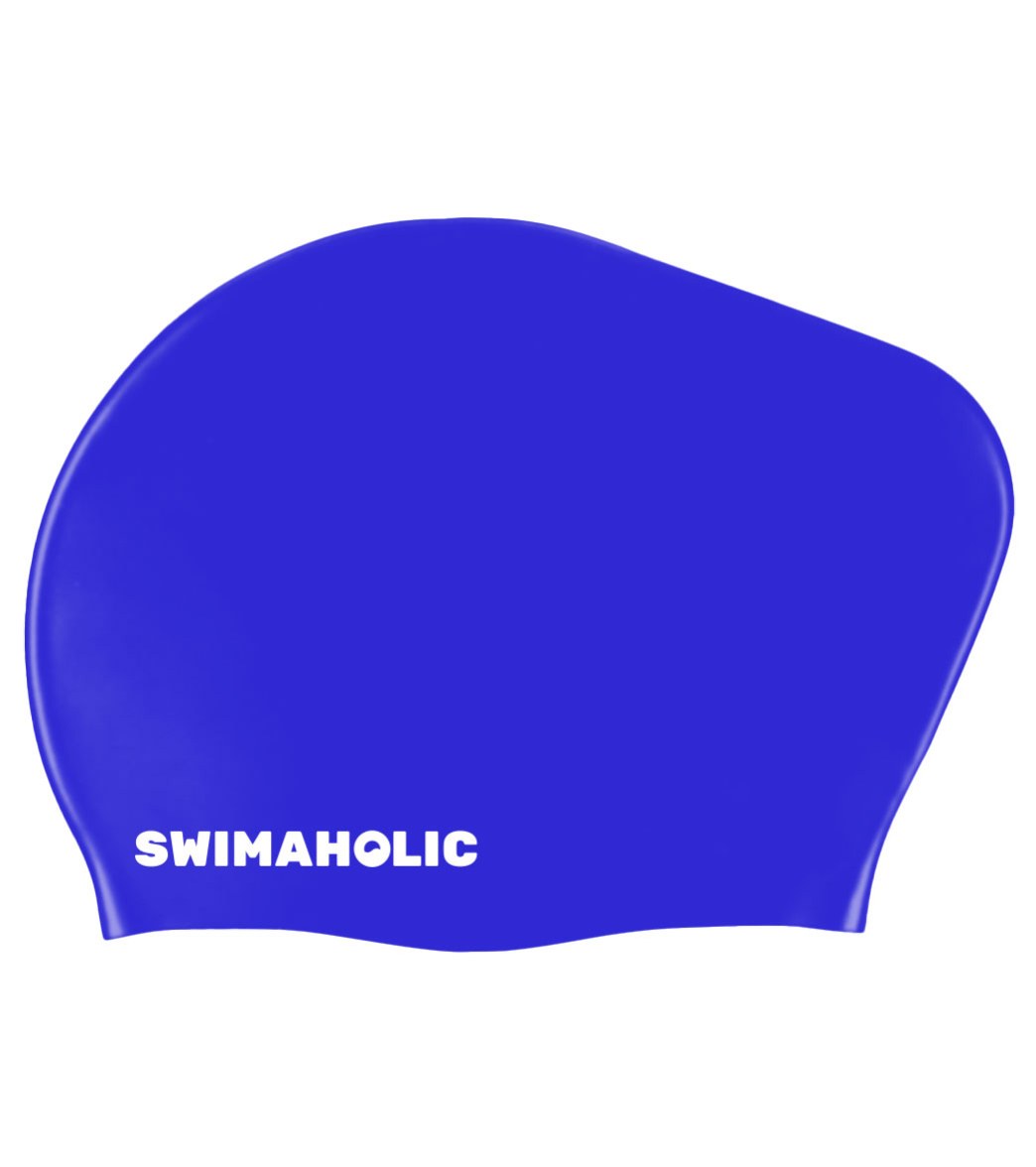 Плувна шапка за дълга коса Swimaholic Long Hair Cap
