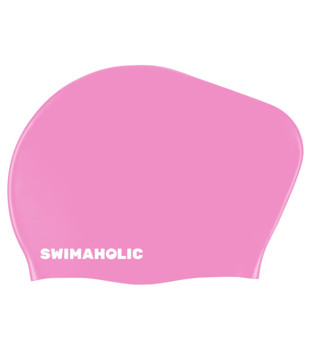 Детска шапка за плуване за дълга коса Swimaholic Long Hair Cap Junior