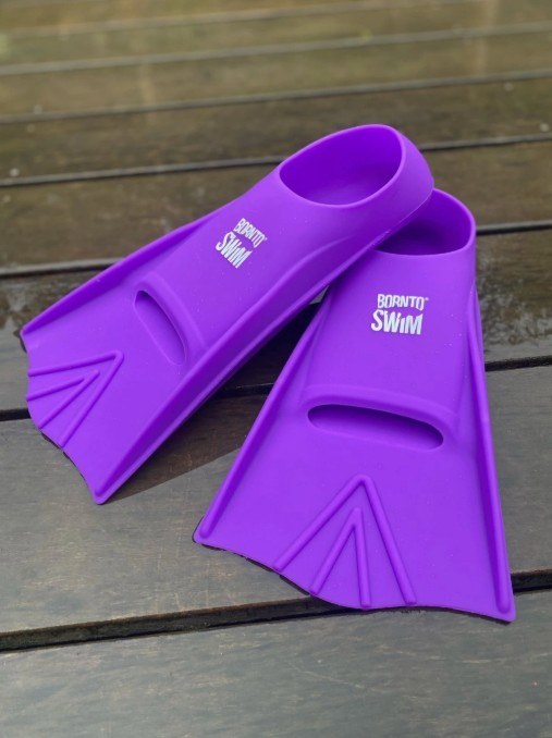 BornToSwim Short Fins Purple