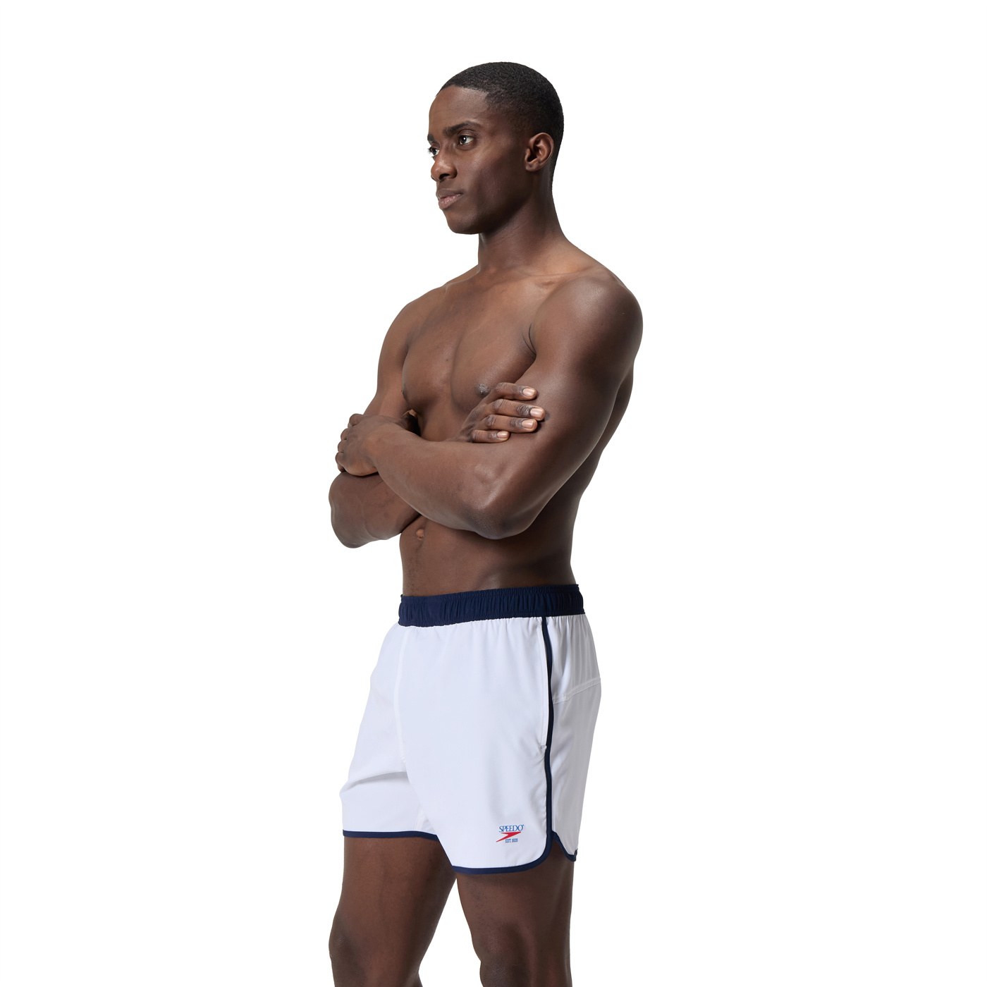 Speedo Logo Volley 16" Watershort White