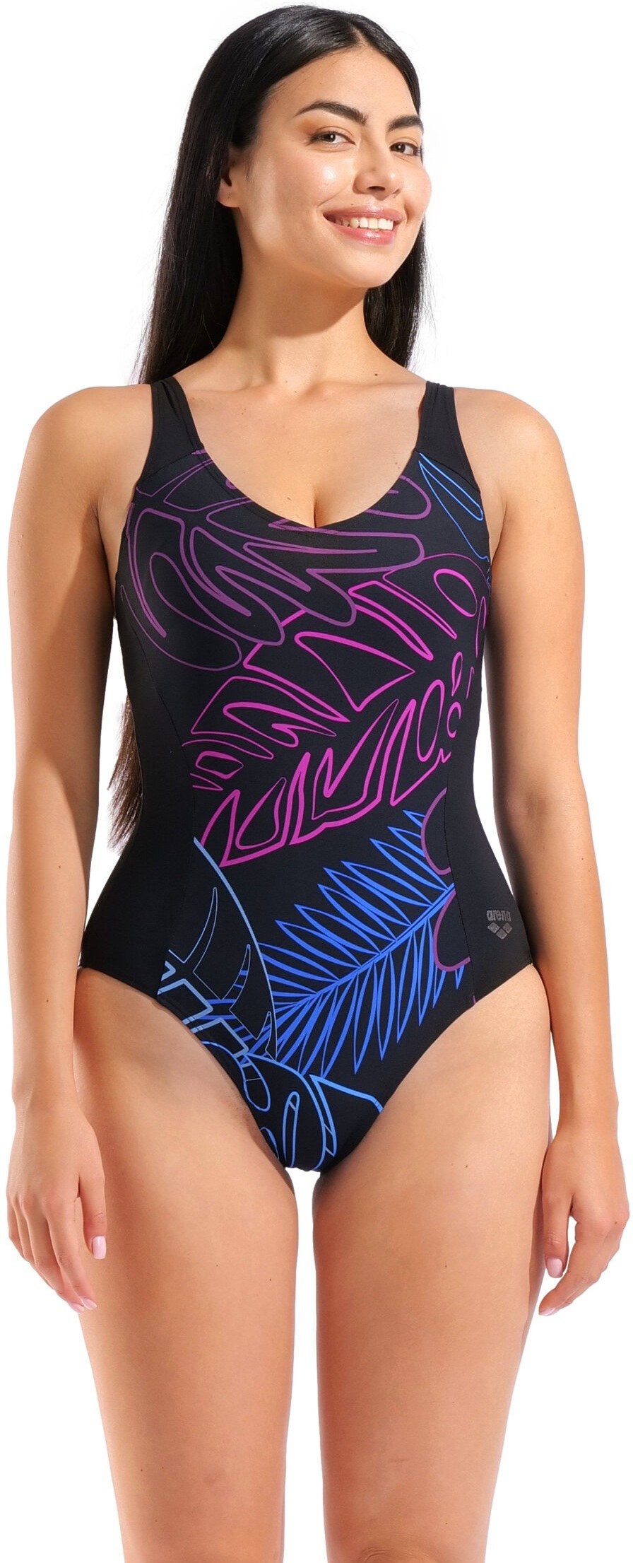 Arena Shapewear Mia Wing Back Black / Multi