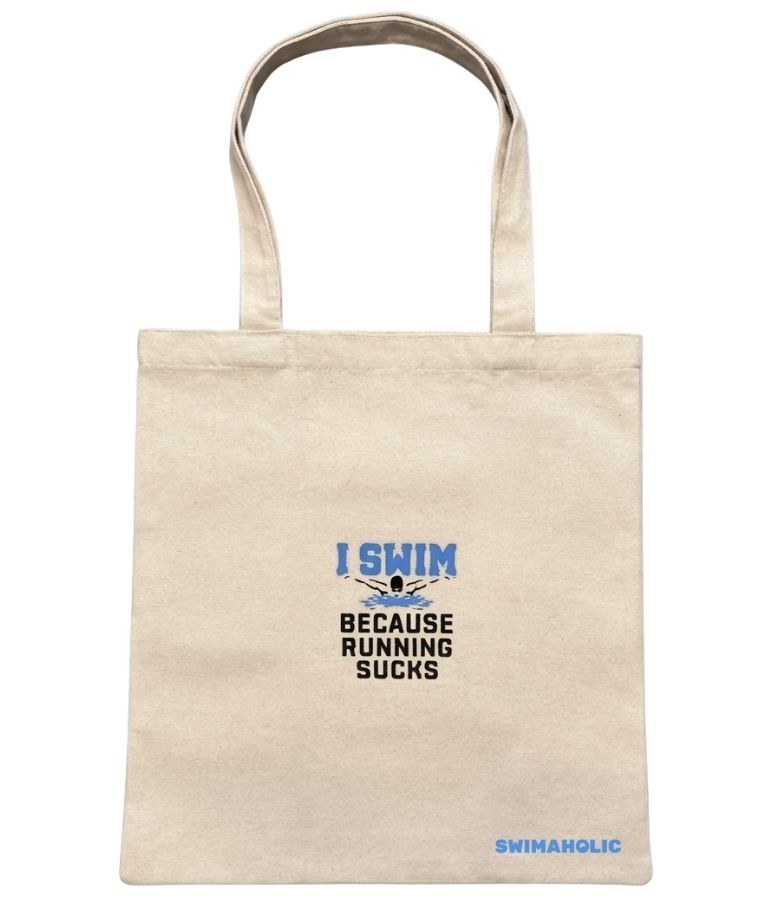 Plátěná taška Swimaholic I Swim Canvas Tote Bag