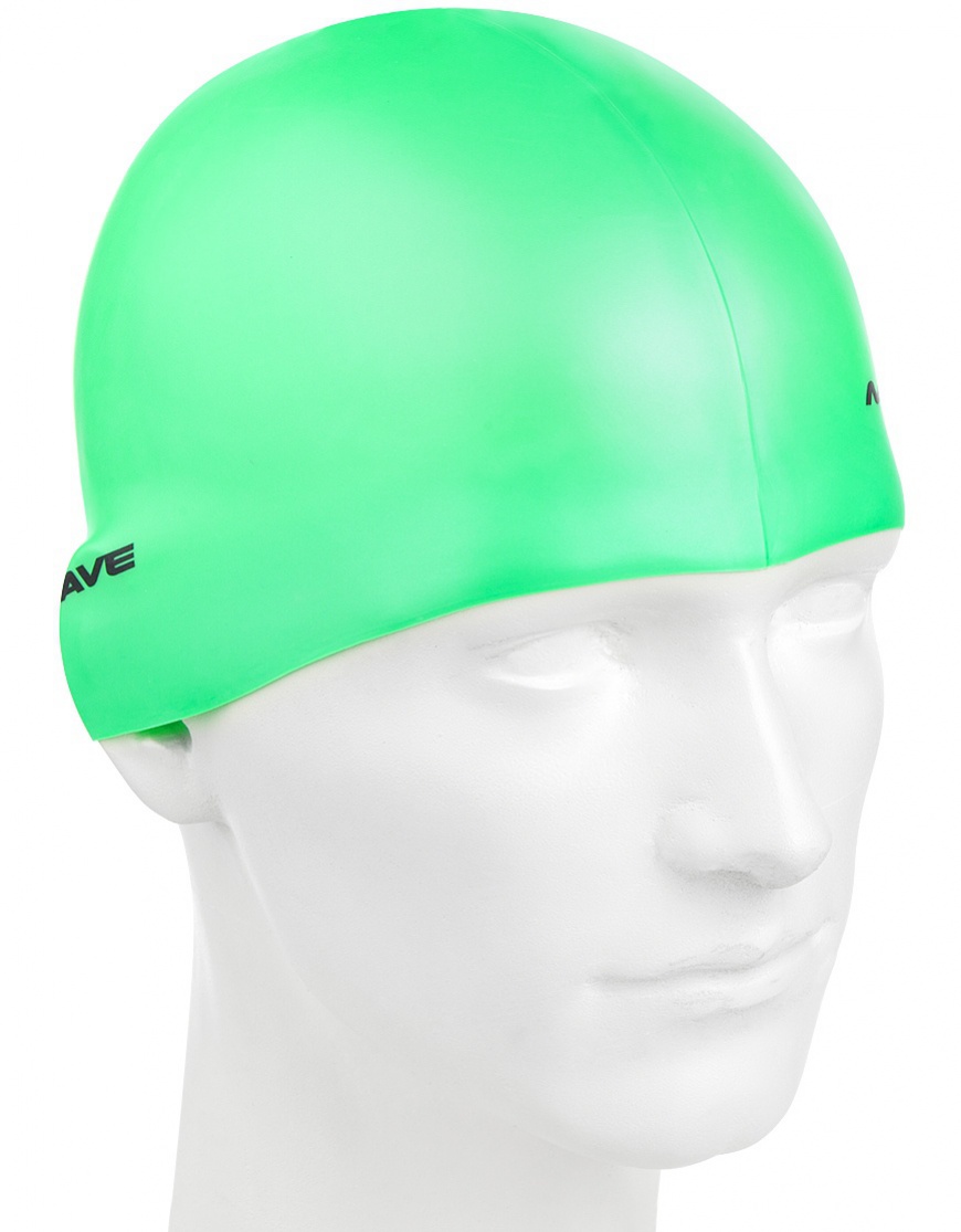 плувна шапка mad wave neon swim cap зелен – Плувни шапки > Шапки за плуване за възрастни