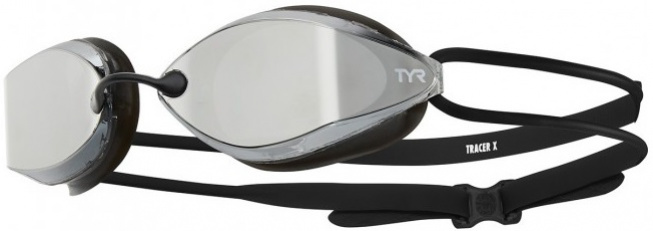 Tyr tracer-x racing mirrored сребърен – Очила за плуване > Очила за плуване за възрастни
