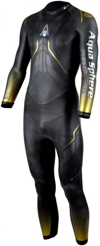 Aqua sphere phantom 2.0 men black/gold xxl – Водни спортове > триатлон > Неопрени за триатлон