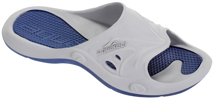 Aquafeel pool shoes grey/blue 42/43 – Облекло > обувки за вода и чехли