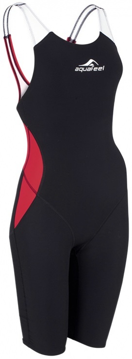 Aquafeel n2k closedback i-nov racing girls black/red 24 – Бански костюми > Бански костюми за момичетата > Състезателни бански за момичета