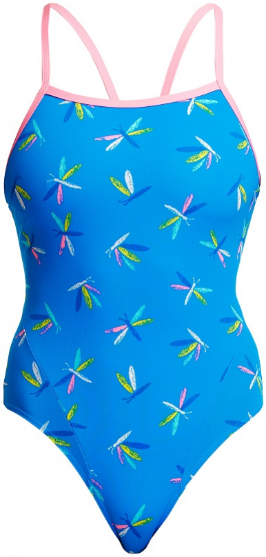 Funkita buzz bird single strap one piece 30 – Бански костюми > дамски бански костюми > Дамски бански за тренировки