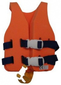 Matuska dena swim vest toddler оранжев – Аксесоари за плуване > Помощни средства за плуване за деца > Детски жилетки за плуване