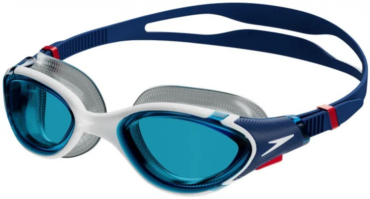 Speedo biofuse 2.0 синьо/бял – Водни спортове > триатлон > Очила за триатлон за плуване